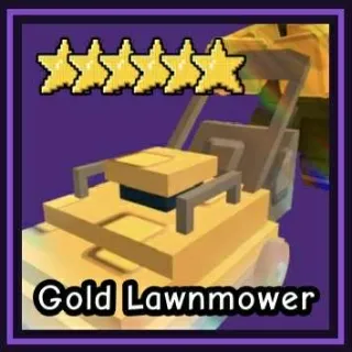 Gold Lawnmower - Garden Tower Defense