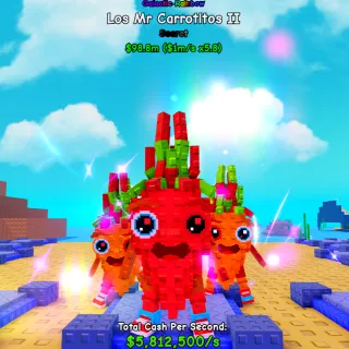 Galactic-Rainbow Los Mr. Carrotitos | 1M/s - Plants Vs Brainrot 