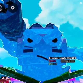 HUGE Diamond Commando Apple 4M DMG 3.7M DPS - Plants Vs Brainrot LIMITED