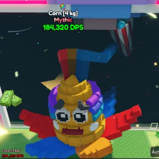 MAX Rainbow Corn| 184k DPS | 4kg - Merge and Fight