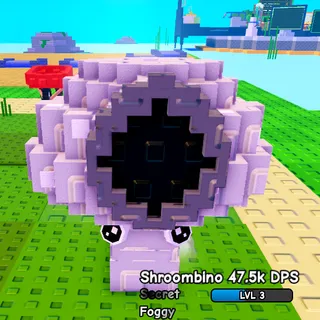 Foggy Shroombino | Random DPS | 1-2kg - Plants Vs Brainrot 