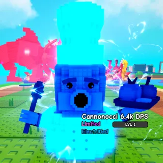 Electrified Cannonocci | Random DPS | 1.6kg | Limited - Plants Vs Brainrot 