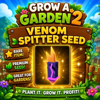 (On Stock!) Venom Spitter Seed - Grow A Garden 2