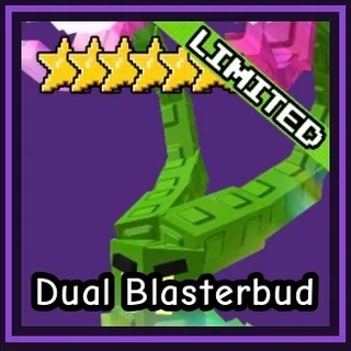 Dual Blasterbud - Garden Tower Defense