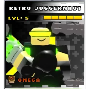 Omega Retro Juggernaut - Noob Tower Defense