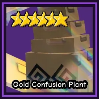 Gold Confusion Plant - Garden Tower Defense