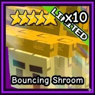 x10 Bouncing Shroom - Garden Tower Defense