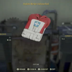 Red Asylum Uniform