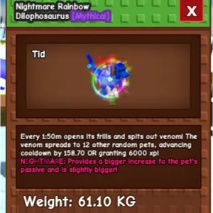 RAINBOW HATCH DILO