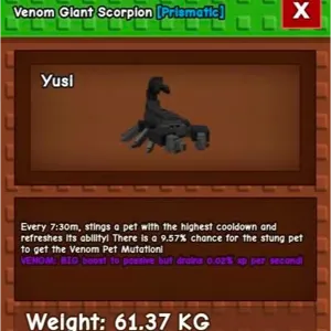 GIANT SCORPION
