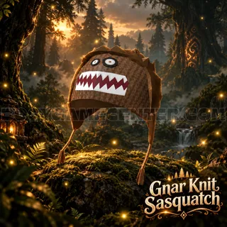Roblox – Gnar Knit Sasquatch (Hat) (Normal Rated) (Series 3 Core Bigfoot Boarder: Airtime Toy)