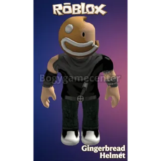 Roblox – Gingerbread Helmet (Hat) (Good Rated) (Advent Calendar Roblox Holiday Calendar)