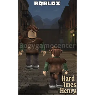 Roblox – Hard Times Henry (Characters) (Good Rated) (Citizens of Roblox Roblox Series 4 Multipack Toy)