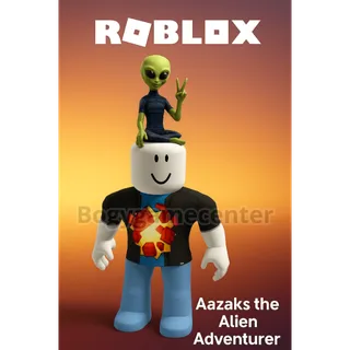 Roblox – Aazaks the Alien Adventure (Hat) (Uncommon Rated) (Official Gift Card)