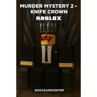 Roblox Knife Crown – Murder Mystery 2 (Hat) (Very Good Rated) (Prime Gaming)