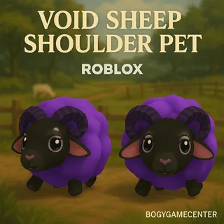 Roblox Void Sheep Shoulder Pet (Shoulder) (Very Good Rated) (Prime Gaming)