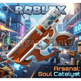 Roblox Arsenal Soul Catalyst (Back) (Normal Rated) (Arsenal: Soul Catalyst Dart Blaster Nerf Toy Gun)