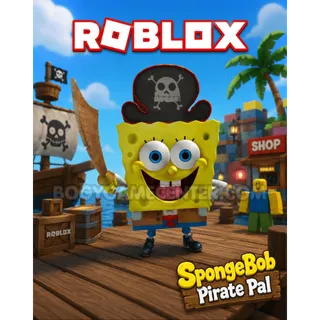 Roblox – SpongeBob Pirate Pal (Shoulder) (Normal Rated) (Gift Card Amazon December 2025 $10-$20)