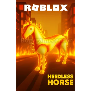 Roblox – Heedless Horse (Gear) (Normal Rated) (Series 3 Core Headless Horseman Toy)