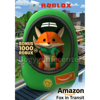 Roblox – Amazon Fox in Transit + Bonus Robux