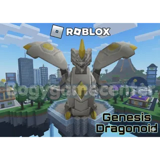 Roblox – Genesis Dragonoid (Shoulder) (Normal Rated) (Gift Card Bonus Item (with effects) Roblox Sept – Nov 2022)
