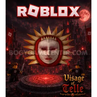 Roblox – Visage of Telle (Head) (Normal Rated) (Mount of the Gods Roblox Series 4 Game Pack Toy)