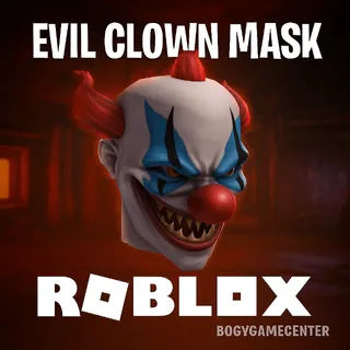 Roblox Evil Clown Mask (Hat) (Good Rated) (Prime Gaming)