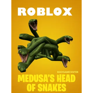 Roblox Medusa’s Head of Snakes (Hat) (Uncommon Rated) (The Metropolitan Museum of Art)