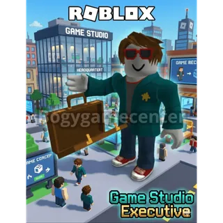 Roblox – Game Studio Executive (Characters) (Very Good Rated) (Masters of Roblox Multipack Roblox Series 3 Multipack Toy)