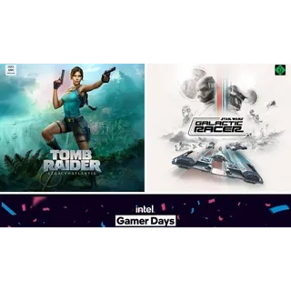 Intel Gamer Days 2026 Voucher - Tomb Raider: Legacy of Atlantis + STAR WARS: Galactic Racer PC Steam