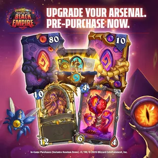 Hearthstone Reign of the Black Empire Standard Bundle