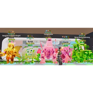 GORGONZILLA + 4 BRAINROT - FORTNITE STEAL THE BRAINROT