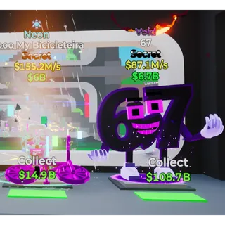 Fortnite steal brainrot - 67 + 1 Brainrot 