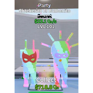 Shtekerito el bulbonito Party - GO UP FOR BRAINROTS