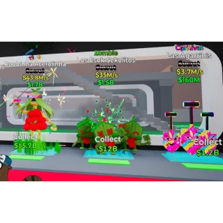 Fortnite steal brainrot - Roobinha + Los Esok + Las Agarrinis 