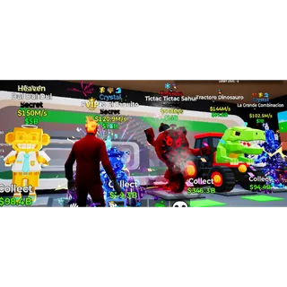 Tictac tictac sahur + 4 Brainrots - FORTNITE STEAL THE BRAINROT