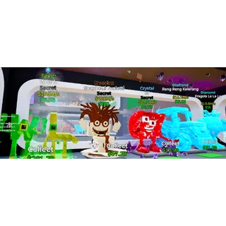 Spaghetti tualetti + 4 Brainrot - FORTNITE STEAL THE BRAINROT