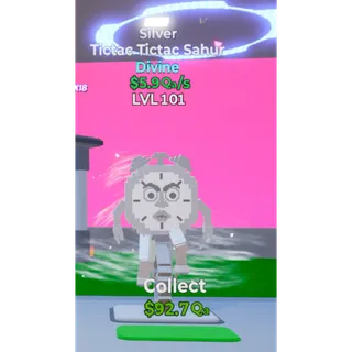 Tictac tictac sahur silver - GO UP FOR BRAINROTS