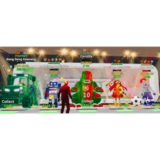 CORNZILLA + 4 BRAINROT - FORTNITE STEAL THE BRAINROT