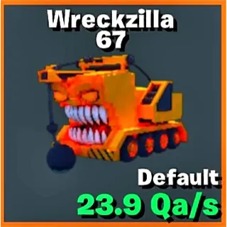 Wreckzilla 67 - GO UP FOR BRAINROTS