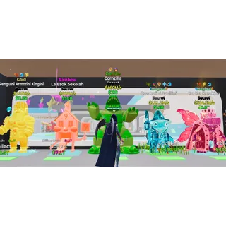 CORNZILLA + 4 BRAINROT - FORTNITE STEAL THE BRAINROT