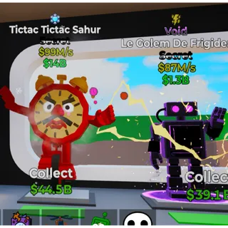 Fortnite steal brainrot - Tictac Tictac Sahur + 1 Brainrot