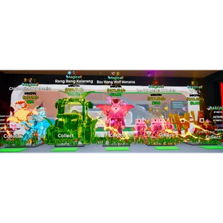 Bau wang wolf monarca Los chimpanzini princinis + 3 Brainrot - FORTNITE STEAL THE BRAINROT