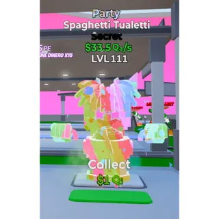 Spaghetti tualetti Party - GO UP FOR BRAINROTS