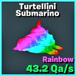 Turtellini submarino GO UP FOR BRAINROTS