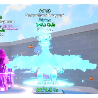 Cannelloni Dragoni Aqua - GO UP FOR BRAINROTS