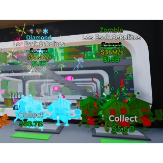 Fortnite steal brainrot - Los Esok Sekolitos + 1 Brainrot