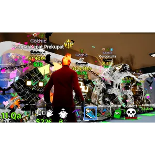 Gothic Gorgonzilla + 4 brainrots - FORTNITE STEAL THE BRAINROT