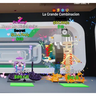 Fortnite steal brainrot - Nooo My bicicleteira + La grande combinacion 