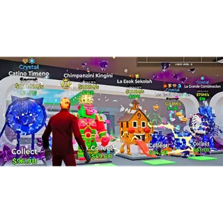 La esok sekolah + 4 Brainrots - FORTNITE STEAL THE BRAINROT